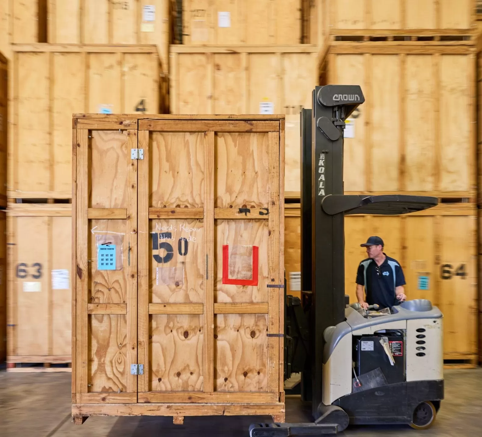 Furniture Freighter Storage Handling